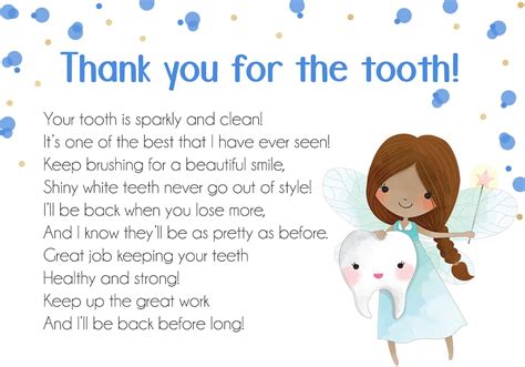 note   tooth fairy     tooth  etsy