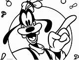 Goofy Coloring Disney Wecoloringpage sketch template