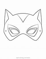 Antifaz Catwoman Superhero Gwen Antifaces Superhéroe Superhéroes sketch template