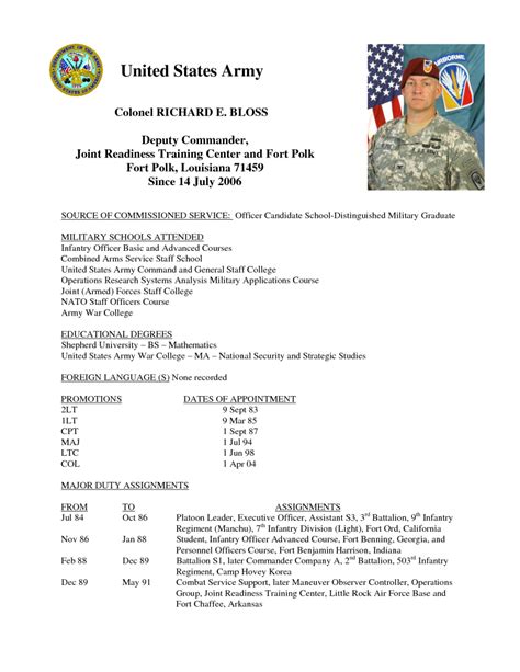 army resume samples riez sample resumes sample resume resume