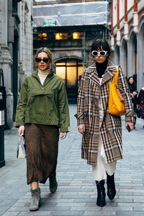 london fashion week day  london fashion week street style fall  popsugar fashion photo