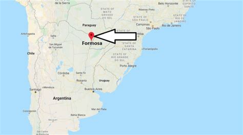formosa located  country  formosa  formosa map