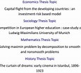 Image result for history thesis ideas