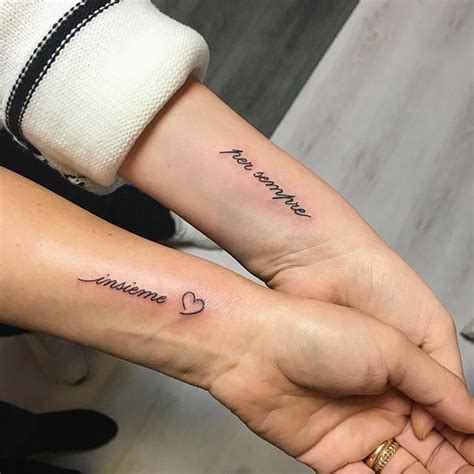 Insieme Together And Per Sempre Forever Tattoos