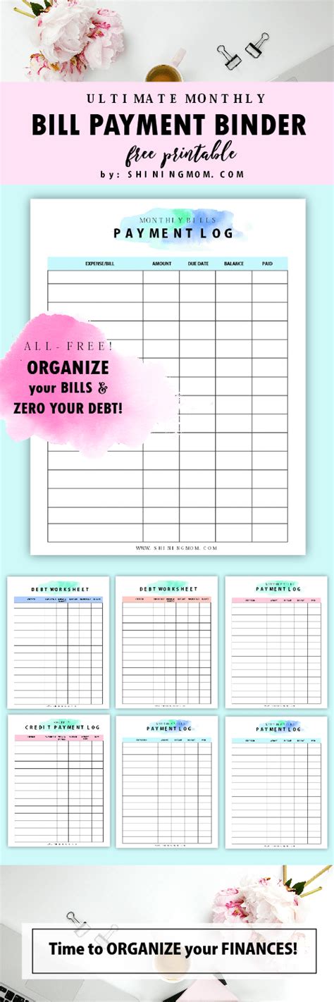 monthly bill spreadsheet excel spreadsheets group printable bill