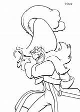 Hook Captain Coloring Pages Getcolorings Colorin sketch template