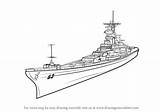 Uss Missouri Draw Battleship Drawing Battleships Warship Coloring Step Mo Pages Drawings Aka Big Ship Line Ships Bb Learn Sketch sketch template