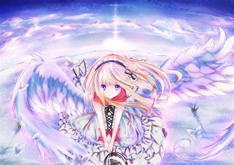 anime angel girl wallpapers top  anime angel girl backgrounds