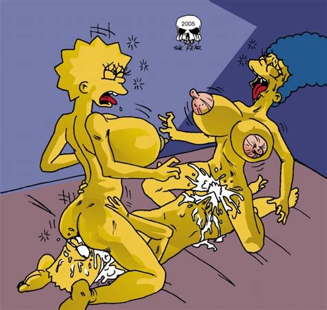 pic242099 bart simpson lisa simpson marge simpson the fear the simpsons simpsons