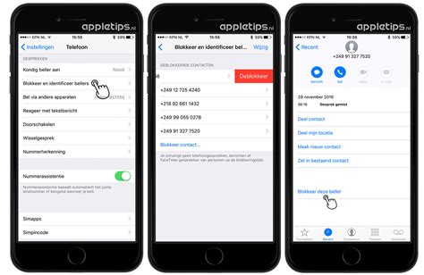 personen en telefoonnummers blokkeren op een iphone appletips