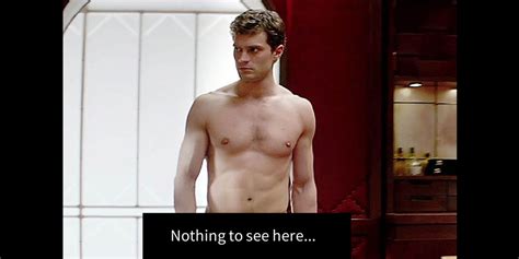 there isn t going to be any full frontal male nudity in the 50 shades