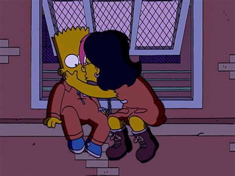 Image Gina Kisses Bart  Simpsons Wiki Fandom