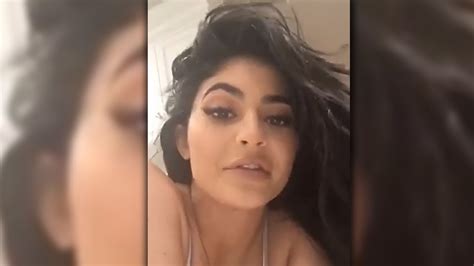 kylie jenner addresses sex tape rumors after being hacked