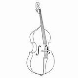 Instrumentos Pintar Musicais Musical Violoncelo Violin Instrumento Cello Musicales Baú Kontrabass Pintarcolorear Guitar Templates sketch template