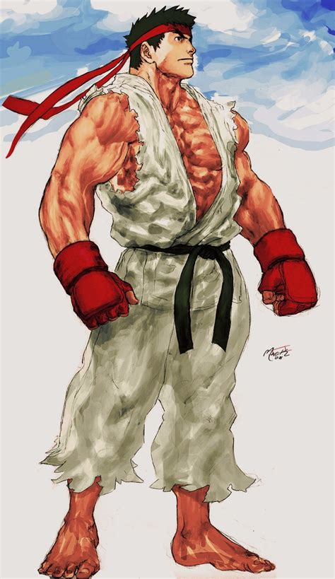 ryu street fighter tfg art gallery page