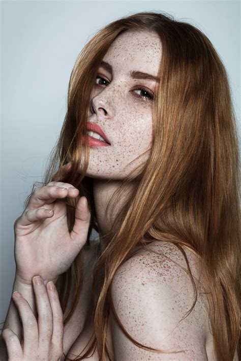 Ice And Fire Redhead Redhair Paleskin Girl Woman Model Photoshoot