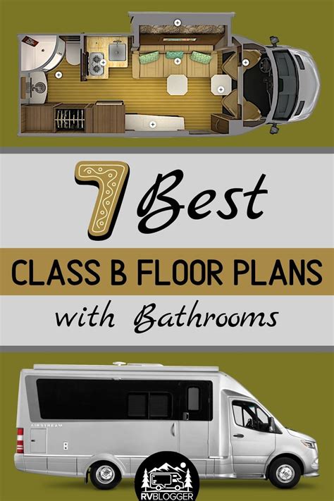 class  floor plans  bathrooms class  camper van rv floor plans  campervan