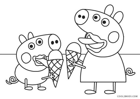 printable peppa pig coloring pages  kids peppa pig coloring