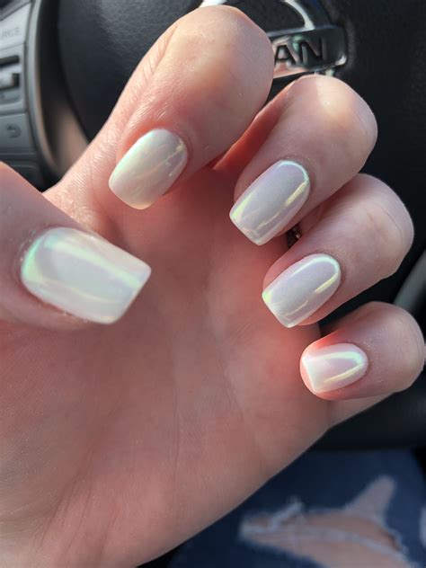 list  powder white nails  pippa nails