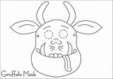 Gruffalo Mask Masks Grufalo Masque Coloriage Schoolprojecten Kinderboeken Eyfs Bewaard Grúfalo Bezoeken Criativa Cuento Kiezen Vroegschoolse Kostuums Educatie sketch template