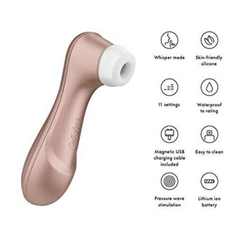 Satisfyer Pro 2 Vibrator Clit Orgasm Stimulator Waterproof Rechargeable