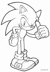 Sonic Coloring Pages Printable Color Print Getcolorings sketch template