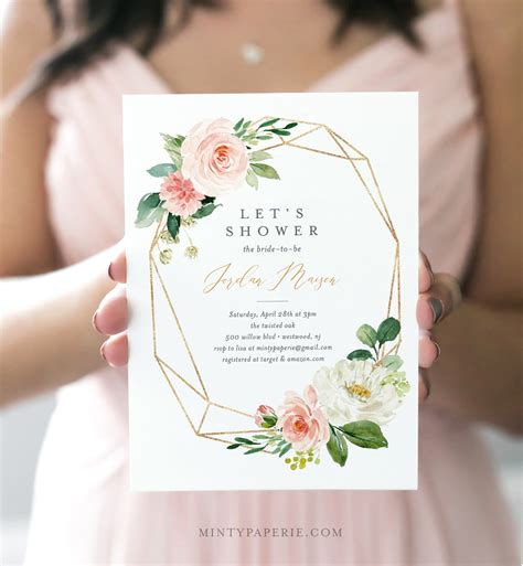 invitations bridal shower  printable