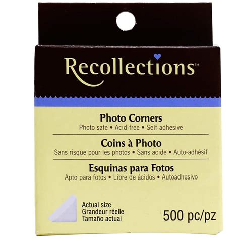shop   recollections clear photo corners  michaels