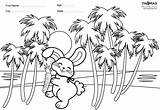 Coloring Beach Bunny Sheet Conditions Terms Click sketch template
