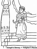 Joseph Coloring Pages Slavery Bible Sold House Colouring Potiphar Genesis Sheets Into Sheet Pharaoh Egypt Sunday School Color Preschool Getdrawings sketch template
