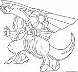 Coloring Pages Palkia Printable Pokemon Generation Print Legendary Info sketch template