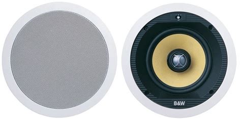 Pair Of Bowers And Wilkins Ccm 65 Ceiling Mount Speakers 2x Bandw