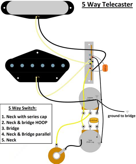 telecaster wiring diagrams