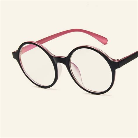 Buy 2018 Cool Round Glasses Frames Clear