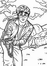 Potter Harry Coloring Prisoner Azkaban Fun Kids Votes sketch template