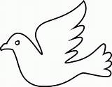 Dove Pigeon Colomba Holy Pace Colorare Za Colombe Tauben Doves Bojanje Malvorlagen Clipartmag Stranice Hindu Pigeons Communion Simboli sketch template