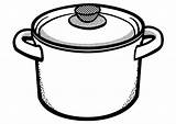 Colorare Pentola Marmite Disegno Kookpot Cacerola Coloriage Kochtopf Stew Abbildung Ausmalbilder Bild Sheets Soup sketch template