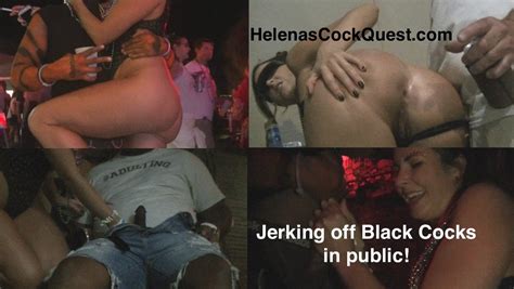 helenas bbc quest public interracial sucking and fucking