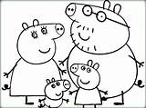 Pig Peppa Coloring Pages Printable Colouring Print Getcolorings Color Getdrawings Colorings sketch template