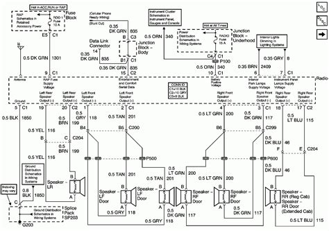 wiring diagram  chevy silverado
