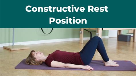constructive rest position psoas release youtube