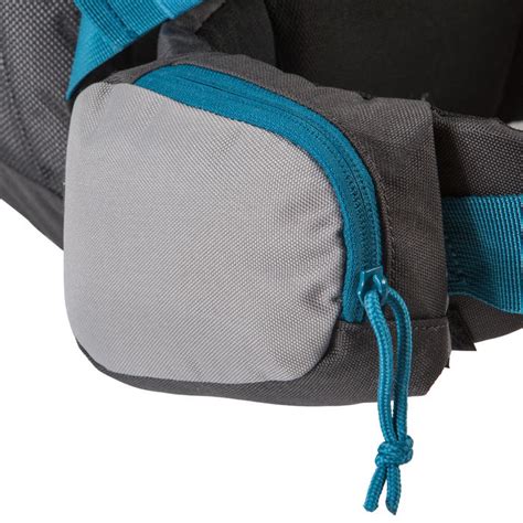 forclaz  litre trekking backpack grey decathlon