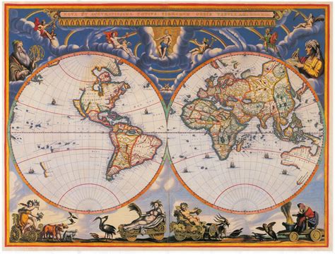 ancient world maps world map  century