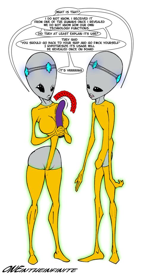 Rule 34 Alien Dildo English Female Grey Grey Alien Male