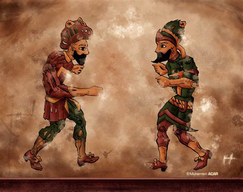 karagoz ve hacivat  muharremacar  deviantart