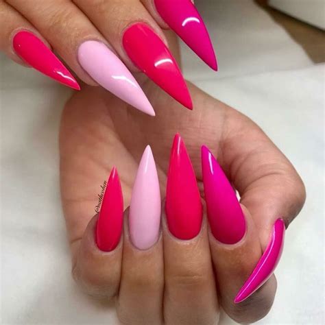 Pinterest Yung Tiff🎀 Neon Nails Pink Nails Pink