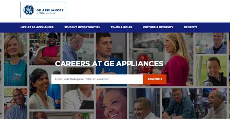 Check Out Ge Appliances New Career Site Powered By
