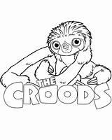 Croods Colouring Kidsplaycolor Pagefull sketch template