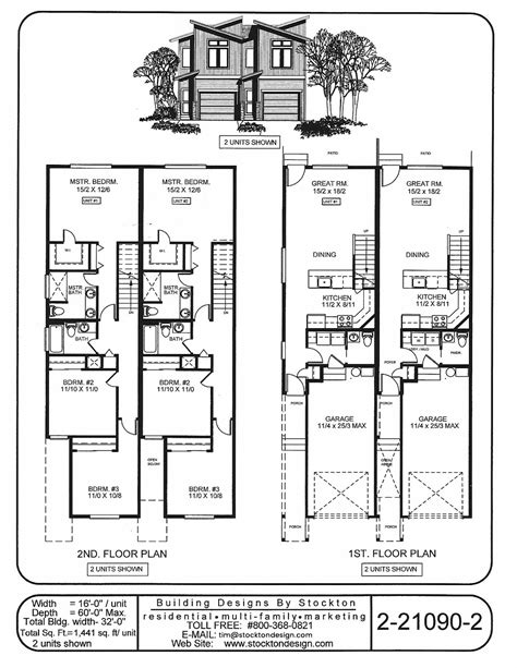 town house floor plan duplex house plans model house plan narrow lot vrogue