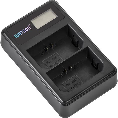 watson mini duo charger  sony np fz batteries md  bh